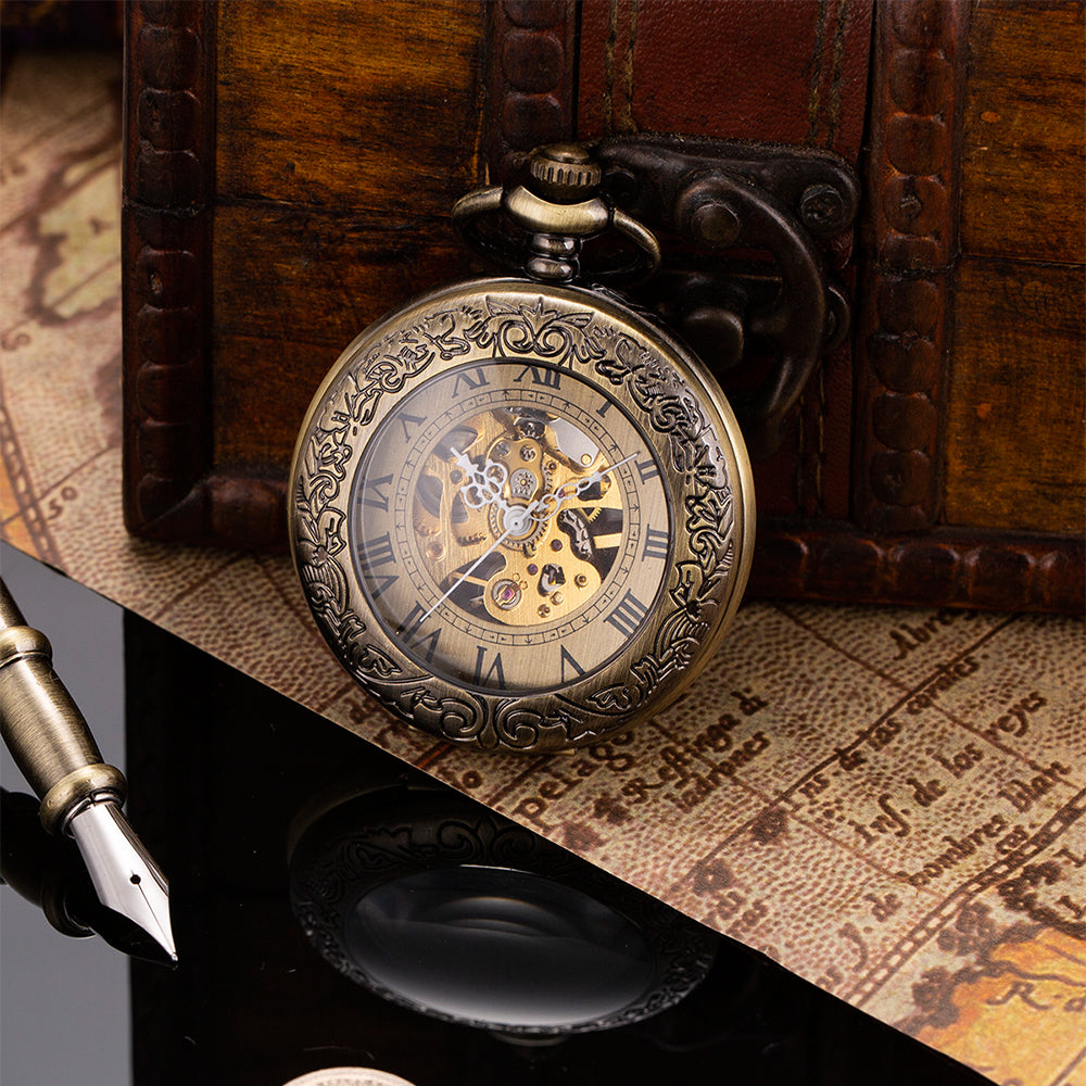 Retro Mechanical Pocket Watch ManChDa